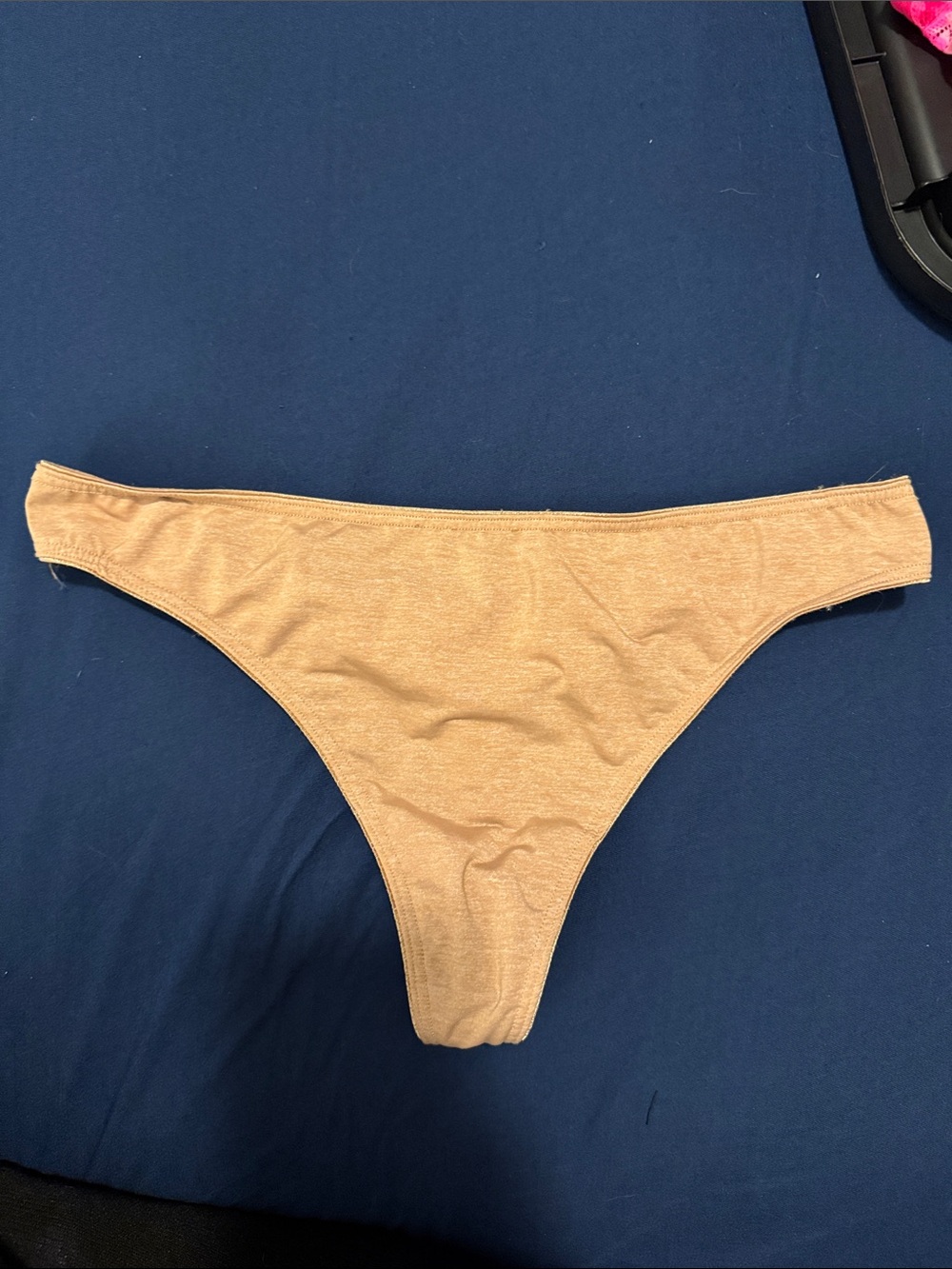 Victoria's Secret Beige/Tan Bikini Panty
